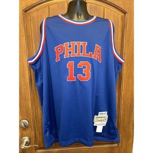 Wilt Chamberlain Mitchell & Ness 66-67 Sixers Jersey Men’s Size 54 Made in USA